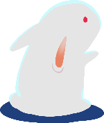 兔子玉兔卡通白色动物