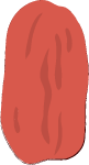 红枣装饰元素红色美食枣