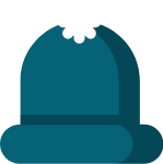 装饰装饰元素卡通冬季帽子