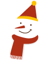 雪人围巾帽子拟人微笑