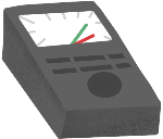测试仪器仪器手绘工具电压表