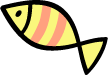 装饰元素生物鱼小鱼动物