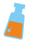 药瓶水瓶液体医疗卡通