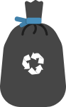 垃圾袋袋子环保回收垃圾分类