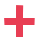 红十字医院标志标识图标