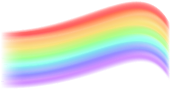 彩虹光谱气象装饰装饰元素