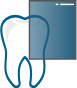 牙齿牙齿扫描卡通牙医牙科