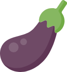茄子蔬菜卡通食物食品