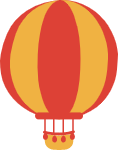 热气球气球装饰装饰元素观光
