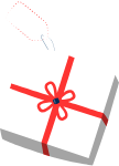 礼盒礼物礼品吊牌礼品包装（左吊牌）