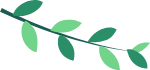 绿色叶子绿植手绘装饰元素