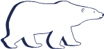 熊北极熊动物卡通北极