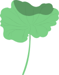 绿色手绘绿植植物装饰