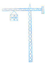 起重机起吊机塔吊装饰装饰元素