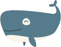 鲸鱼动物生物鲨鱼卡通