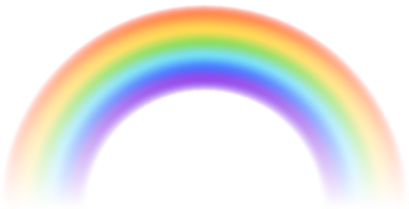 弧形气象圆弧彩虹自然