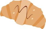 羊角面包面包甜品食物装饰