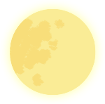月亮圆月装饰装饰元素天空