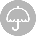伞保险图标雨伞icon图标