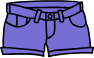 短裤超短裤裤子装饰装饰元素