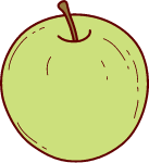 水果青苹果装饰苹果绿色