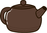 茶壶水壶卡通装饰装饰元素