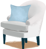 椅子灰色家具装饰装饰元素