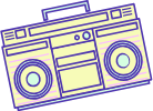 收音机图标icon广播数码
