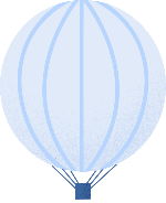 热气球气球装饰元素装饰手绘
