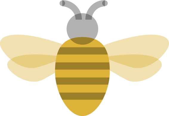 蜜蜂昆虫小蜜蜂装饰装饰元素