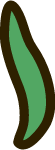 绿植卡通棕色绿色装饰