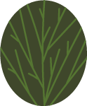 装饰手绘植物树绿植