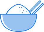 米饭碗餐具食物食品