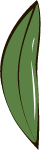 绿色茶水叶子植物卡通