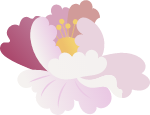 花花朵植物粉色装饰元素