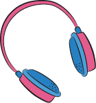 音乐装饰装饰元素粉色music