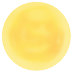 月亮卡通天气气象黄色