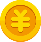 金币人民币符号¥货币