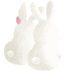 兔兔子玉兔小白兔伴侣