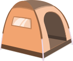 帐篷旅游旅行郊游野外