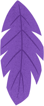 紫色树叶叶子植物装饰