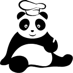 熊猫厨师厨子大熊猫插画