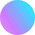 圆圆圈圆形蓝紫色渐变圆球装饰