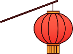 灯笼木棒中国风节日文化