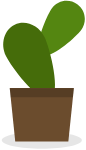 植物绿植仙人掌盆栽装饰