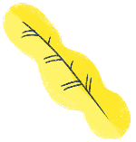 装饰元素黄色卡通黄叶植物