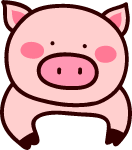 卡通小猪小猪猪动物猪年