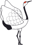 动物鸟类仙鹤装饰装饰元素