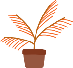 植物盆栽花盆装饰装饰元素