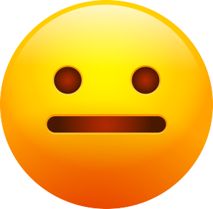 emoji表情包无感无语3d
